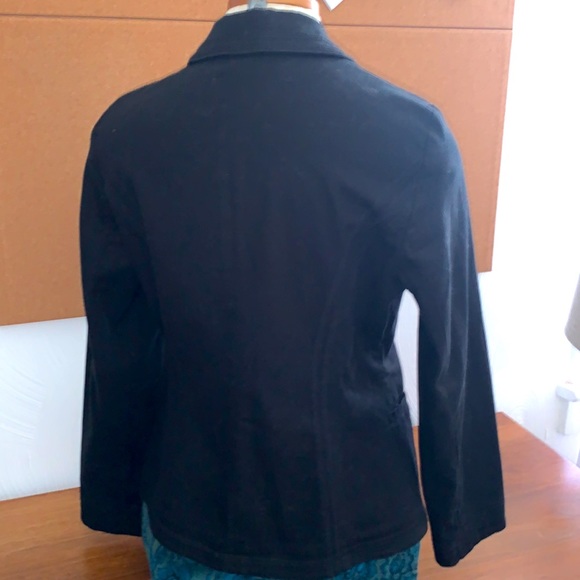 JJill LINEN Spring Blazer Shell buttons Sz 8 - Picture 5 of 6